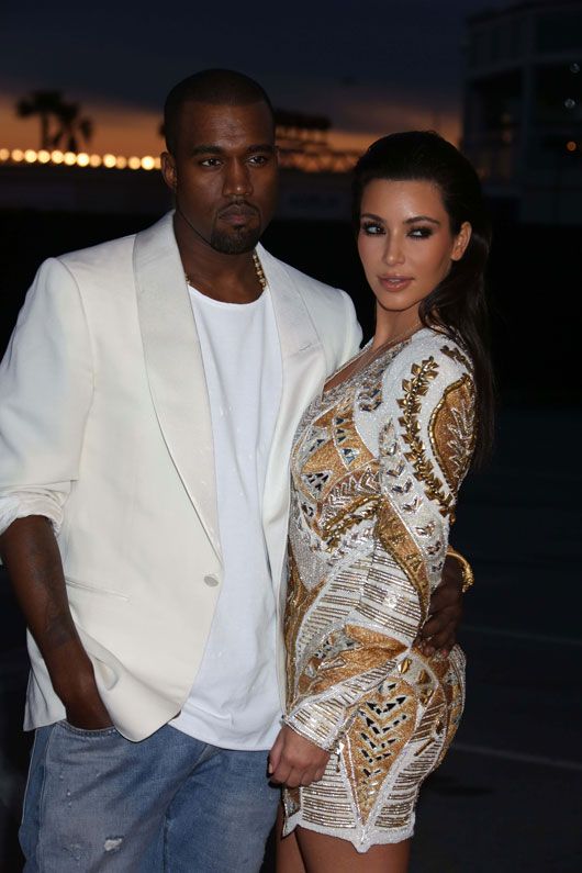 Kanye West And Kim Kardashian (Photo Courtesy | ©ImageCollect.com/Globe-Photos)