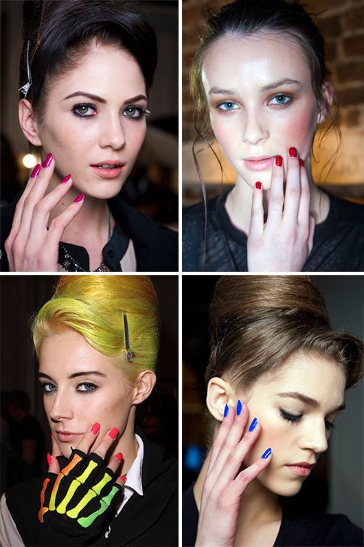 Nail Trends- London Fashion Week A/W’13