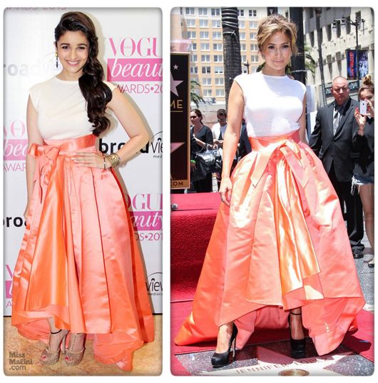 Alia Bhatt vs J.Lo: Who Wore Dior Better?