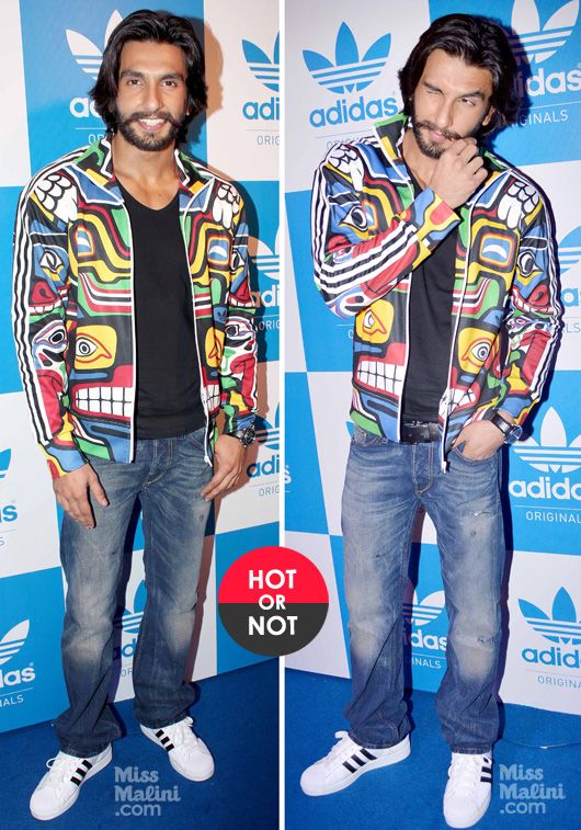 Hot or Not? Ranveer Singh in adidas.
