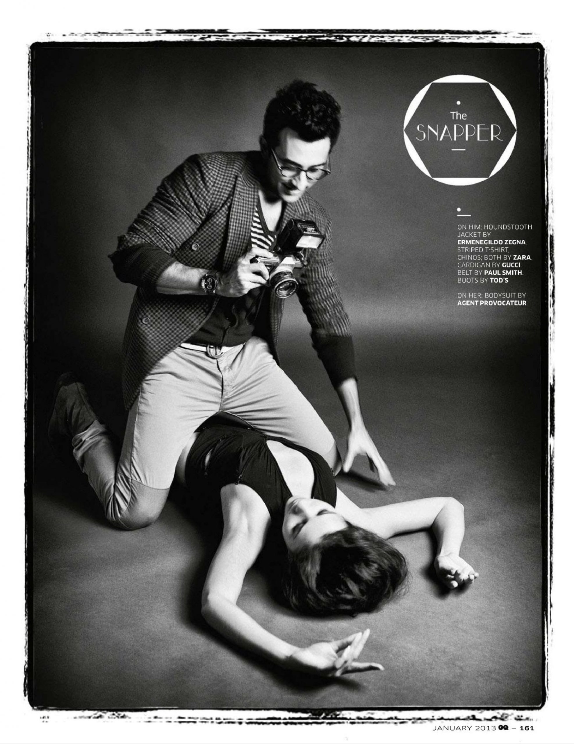 The Rahul Khanna spread in the GQ India January 2013 issue