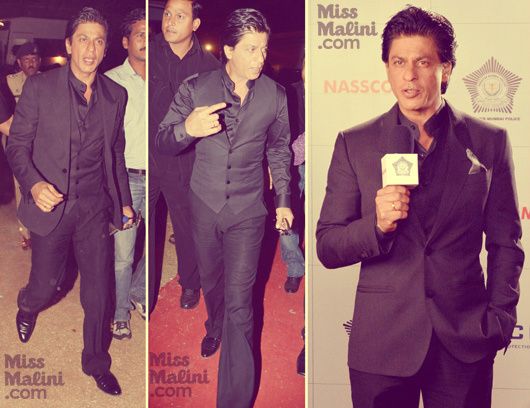 Shah Rukh Khan at the Umang Police Awards 2013