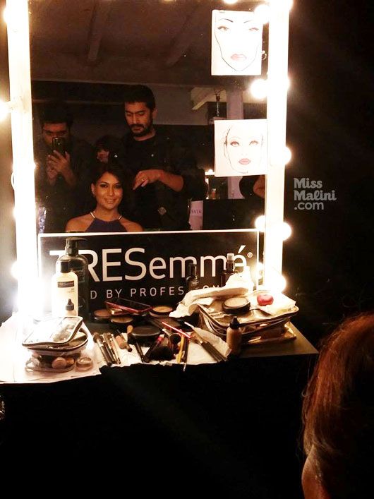Cosmo India backstage party