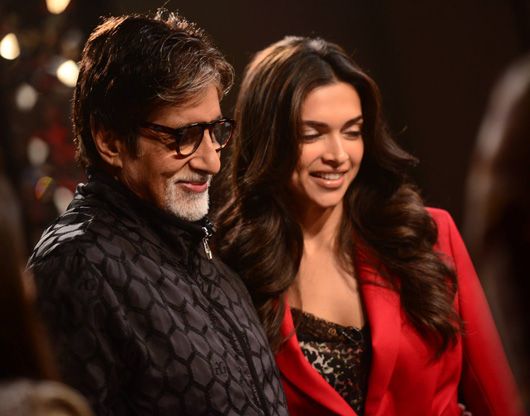 Deepika Padukone and Amitabh Bachchan