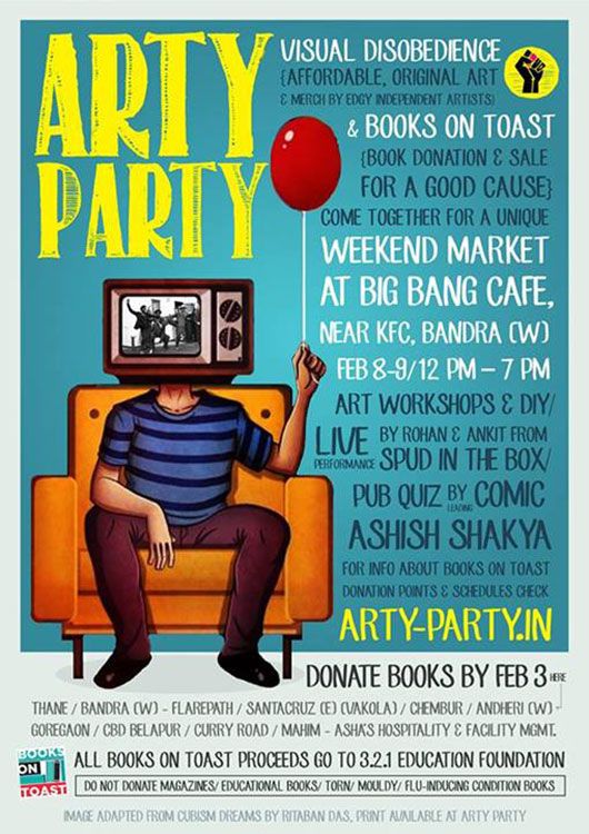 Look Out for the Arty Party in Mumbai!