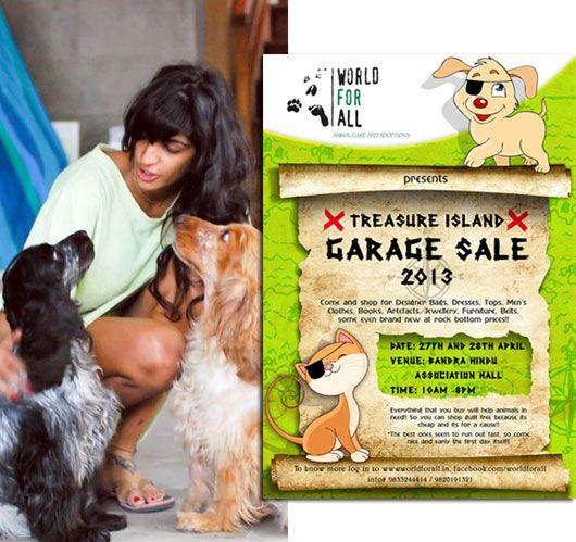A Fashion/MakeUp Garage Sale That Helps Animals? I&#8217;m In!