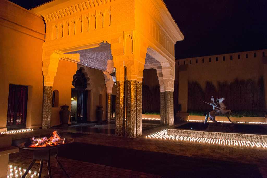 Dior dinner held at Hôtel Selman Marrakech on December 2, 2012 during the 12th Marrakech International Film Festival