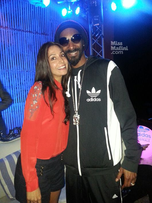 Monica Dogra and Snoop Dogg