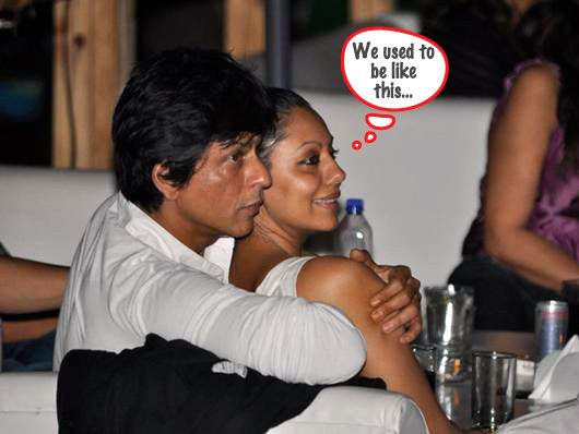 Shah Rukh Khan and Gauri Khan