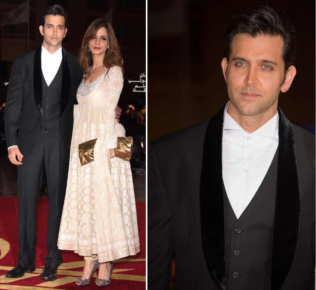 Hrithik & Suzanne Roshan at the 'Tribute to Hindi Cinema' event at the 12th Marrakech International Film Festival