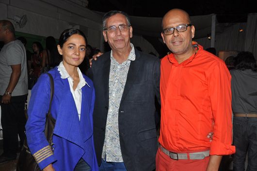 Sabina and Anil Chopra with Narendra Kumar
