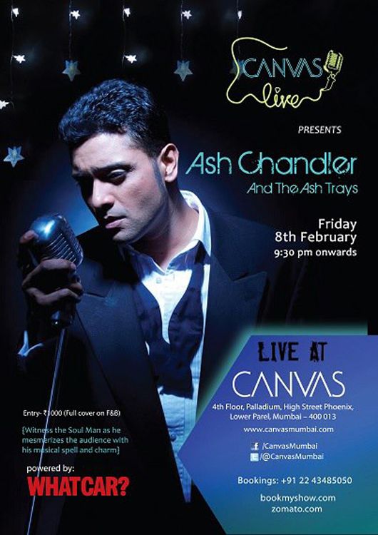 Gig Alert: Ash Chandler And The Ash Trays LIVE at Canvas (WIN Tickets!)