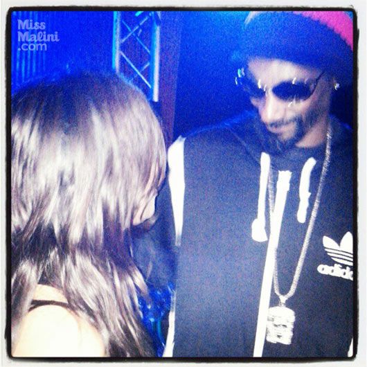 MissMalini and Snoop Dogg