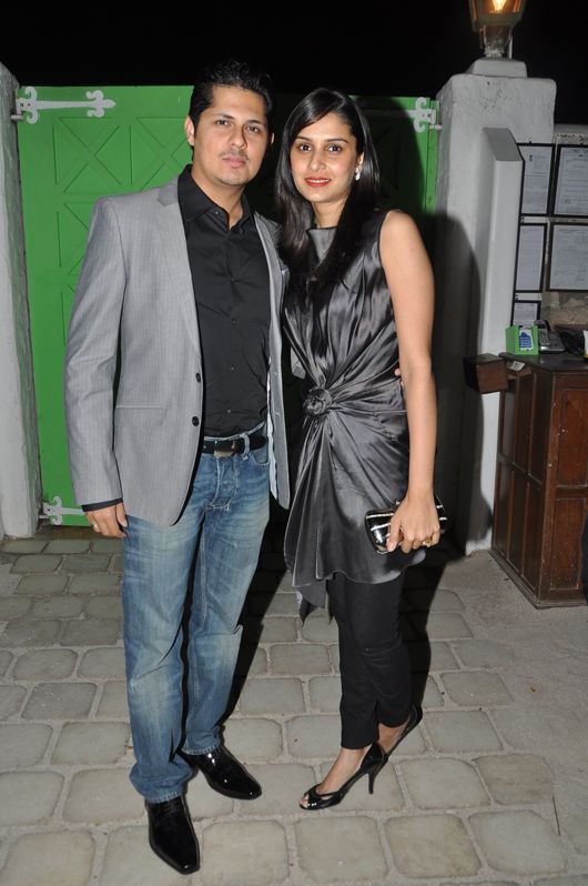 Vishal Malhotra and wife