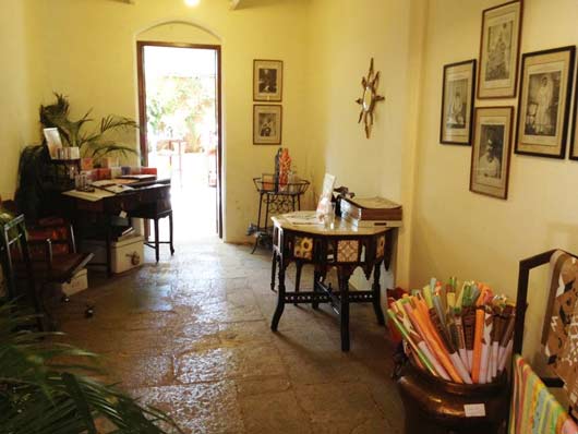 The interiors of the Patkar Bungalow overlooking 'The Vintage Garden'