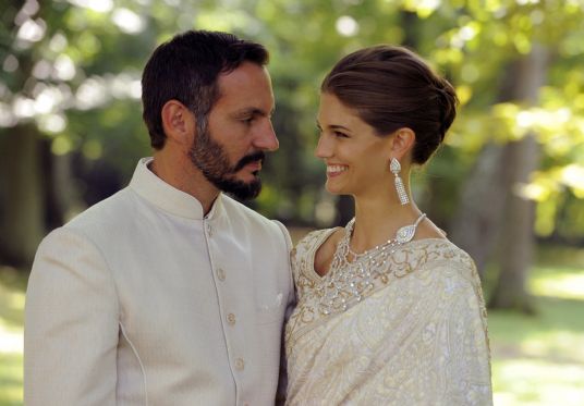 Manav Gangwani Designs Bridal Outfits for Royal Wedding