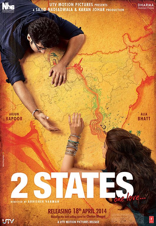 First Look: 2 States Starring Arjun Kapoor and Alia Bhatt