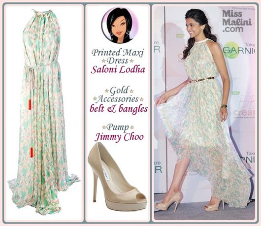 Deepika Padukone in Saloni L. Deepika Padukone in Saloni L.