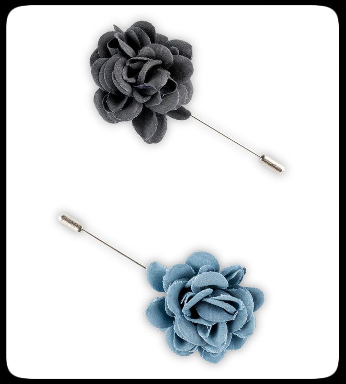 Lanvin buttonhole flower pin