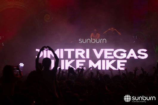 Dimitri Vegas & Like Mike at Sunburn Festival