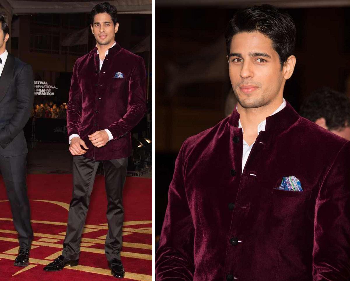 Sidharth Malhotra at the 'Tribute to Hindi Cinema' event at the 12th Marrakech International Film Festival