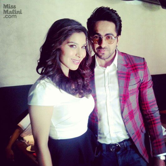 Sophie Choudry and Ayushman Khurana