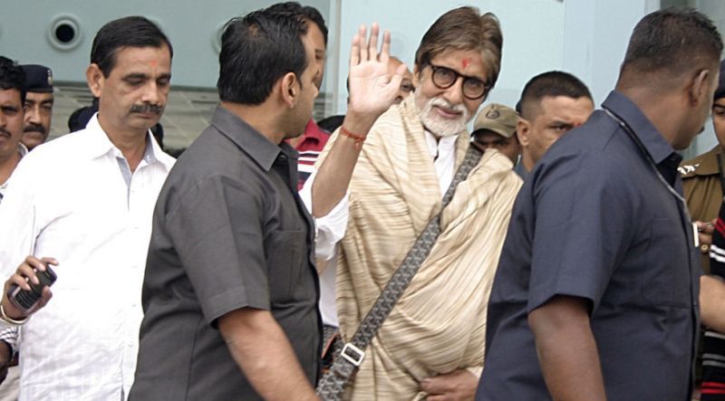 Amitabh Bachchan in Bhopal
