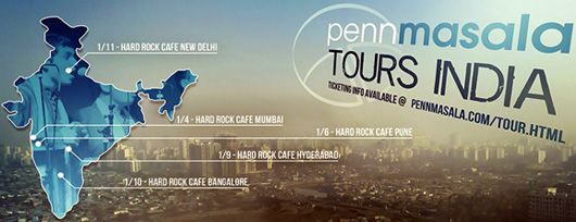 Penn Masala 5 city tour