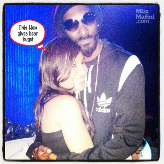 MissMalini and Snoop Dogg