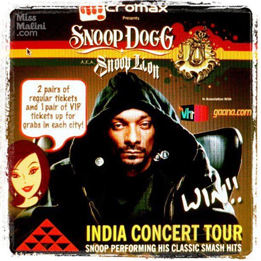 Snoop Dogg India Tour