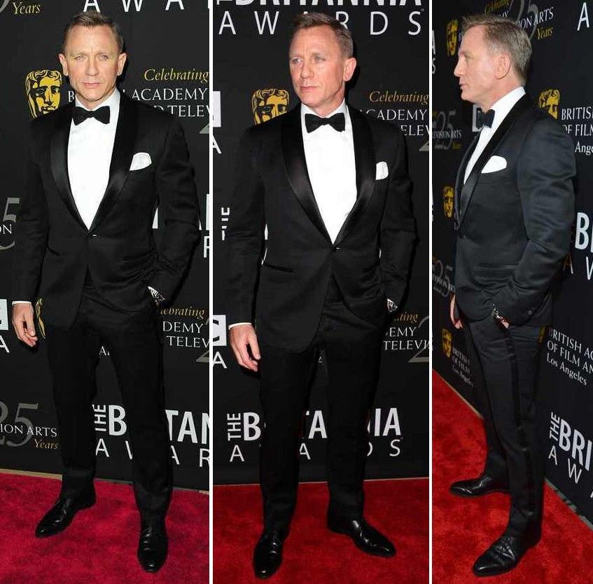 Daniel Craig in Tom Ford at the 2012 BAFTA Los Angeles Britannia Awards