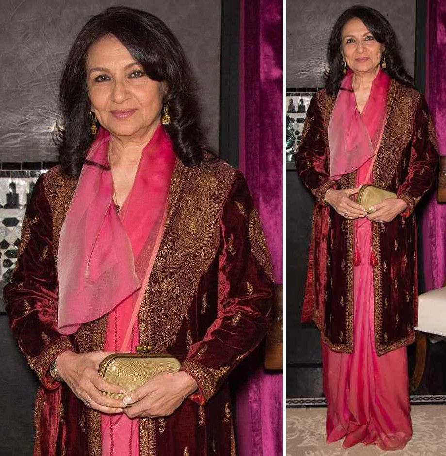 Sharmila Tagore at the Dior dinner during the 12th Marrakech International Film Festival on December 2, 2012