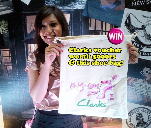 Clarks India: Inspiring Desire, London Style. (WIN a Voucher Worth 5000rs!)
