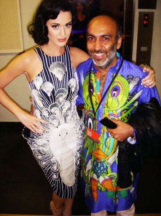 Katy Perry with Manish Arora