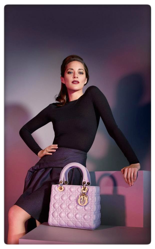 Marion Cotillard's Spring/Summer'13 print ad campaign for Lady Dior (Photo courtesy | Dior)