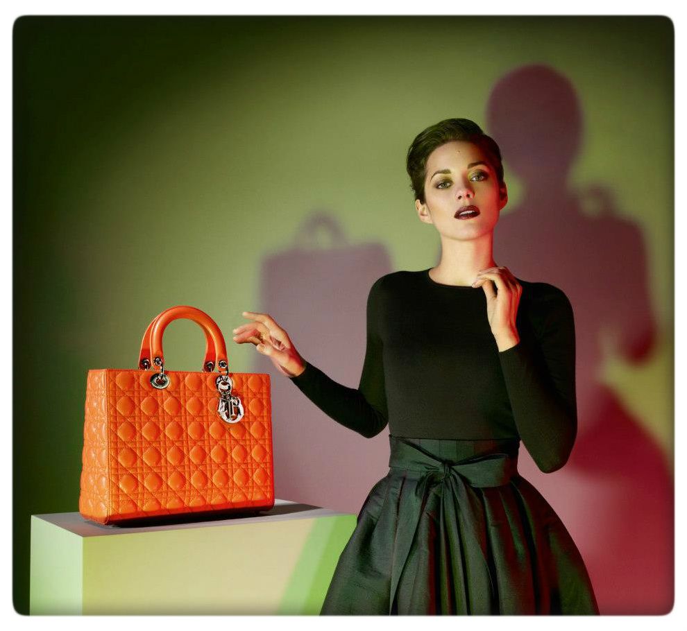 Marion Cotillard's Spring/Summer'13 Lady Dior print ad campaign (Photo courtesy | Dior)
