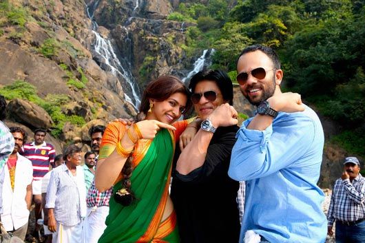 Deepika Padukone, SRK & Rohit Shetty