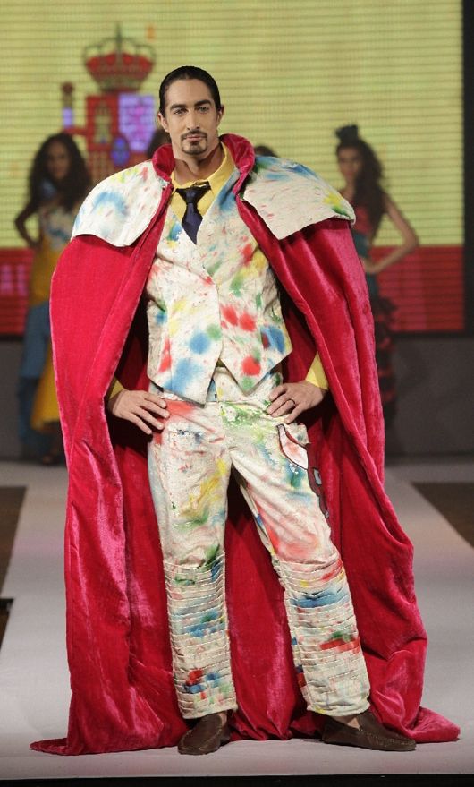 Adam Bedi walks the ramp