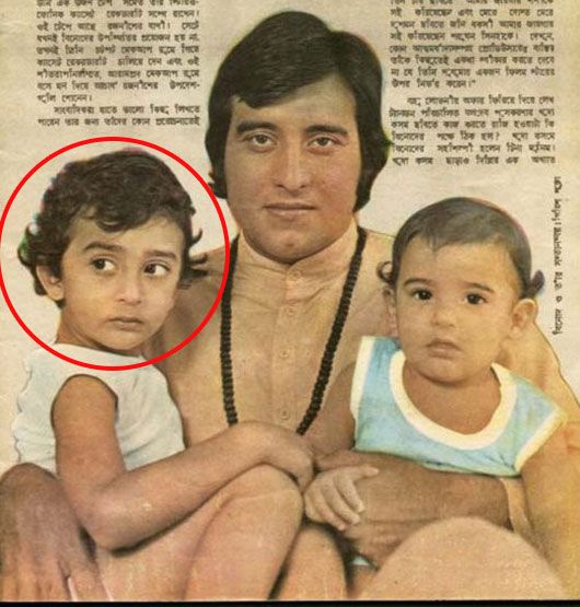 Rahul Khanna with Father Vinod Khanna and brother Akshaye