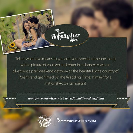 Contest Alert: Want to Have Your Love Story Filmed by The Wedding Filmer?