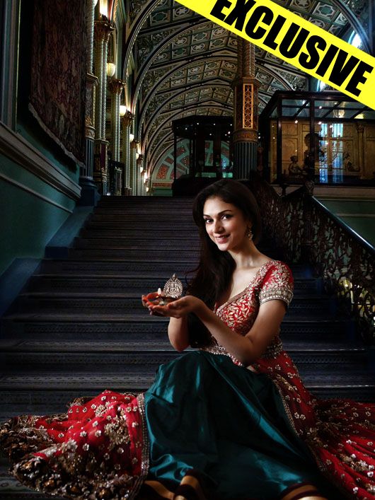Exclusive: Actress Aditi Rao Hydari’s Diwali Shoot on the Set on Murder-3
