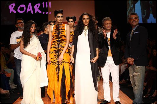 Aircel 'Save Our Tigers' - FAshion for a Cause