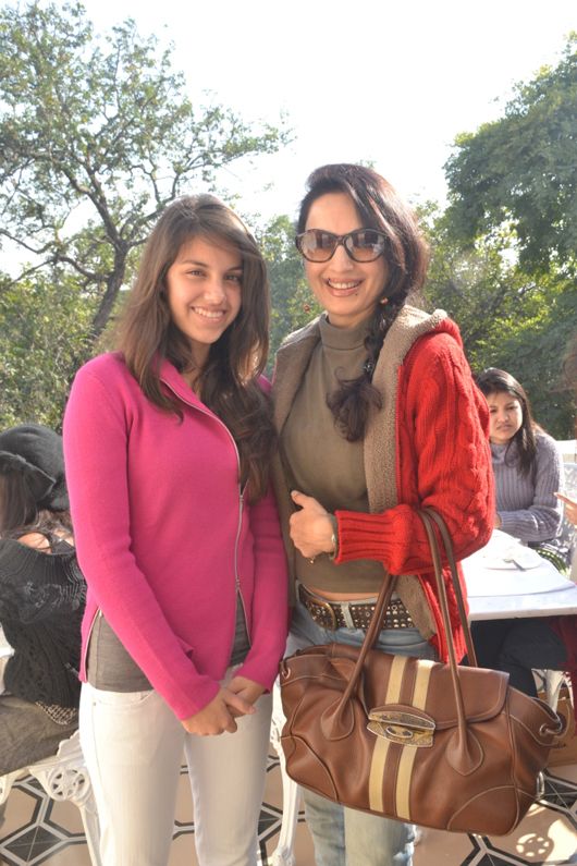 Aisha with Nisha Singh
