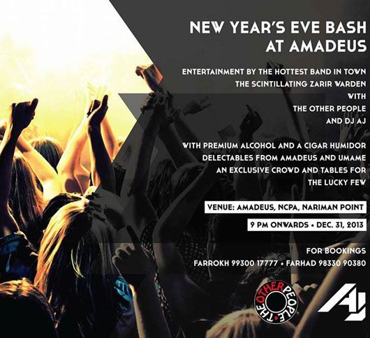 Ring in the New Year at Amadeus with The Other People