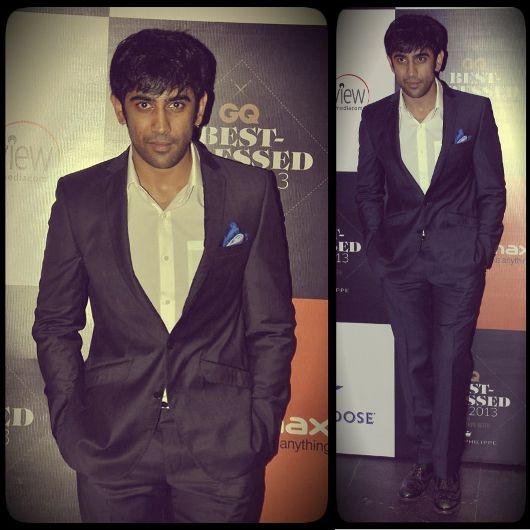 Amit Sadh at the 2013 GQ Best Dressed Party (Photo courtesy | GQ India)
