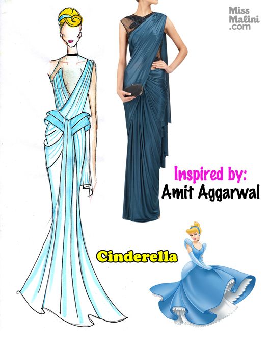 Cinderella inspired by Amit Aggarwal
