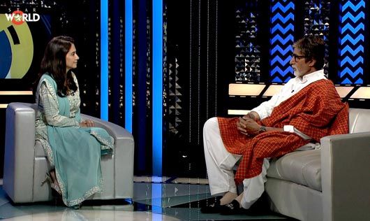 Anupama Chopra & Amitabh Bachchan