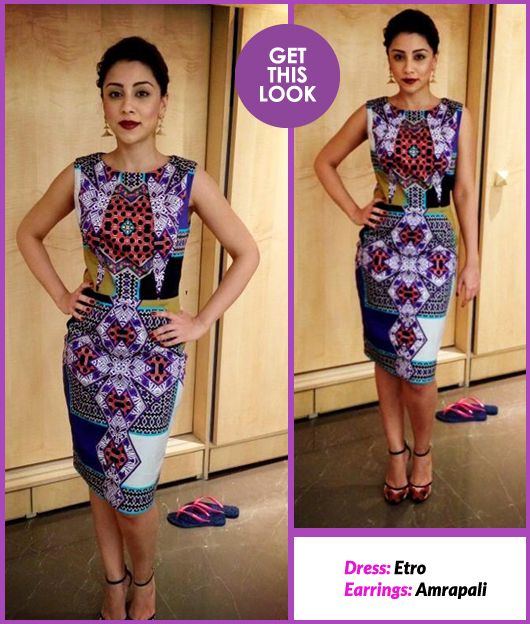 Get This Look: Amrita Puri is Edgy in Etro