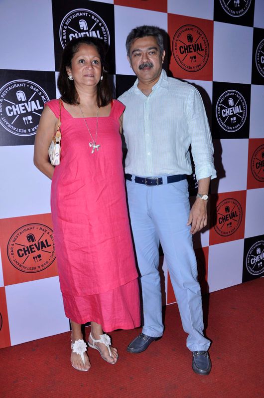 Anish Trivedi with wife