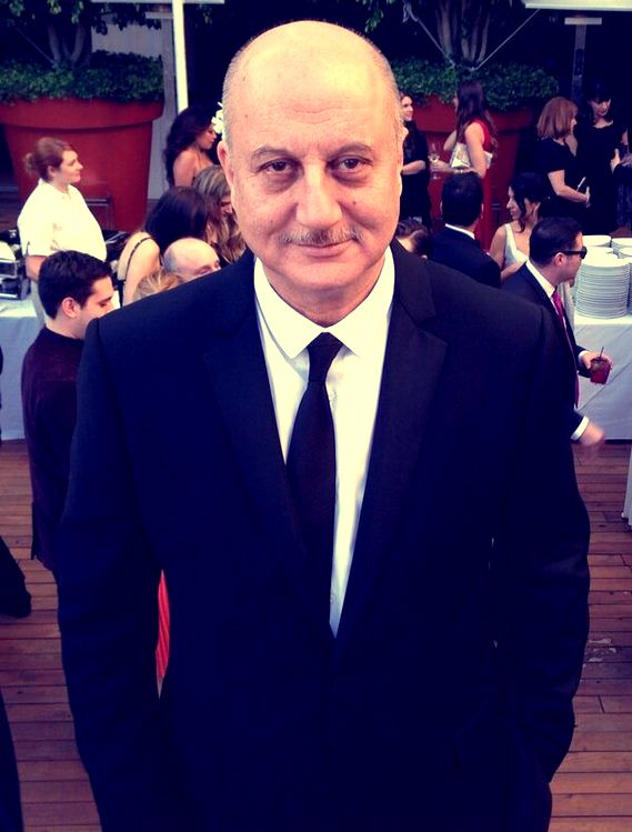 Spotted: Anupam Kher at the Oscars!